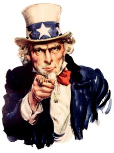 Uncle Sam as a personification of the United States