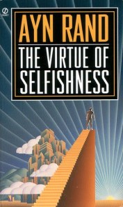 The Virtue of Selfishness, by Ayn Rand, Signet Edition book cover
