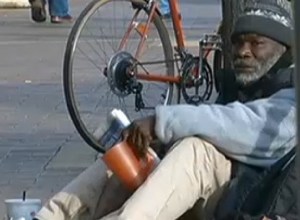 Billy Ray Harris, the homeless man who gave back Sarah Darling's engagement ring