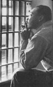 Martin Luther King, Jr., in the Brimingham City Jail