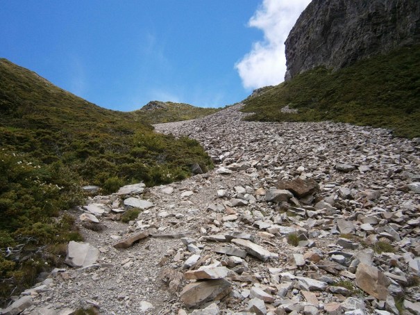 A rocky path