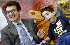 Ihor Lakatosh with Dr. Gennadiy Fuzaylov