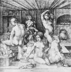 The Women's Bath, by Albrecht Durer, 1496