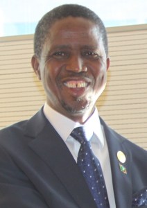 Edgar Lungu, President of Zambia, January 2015