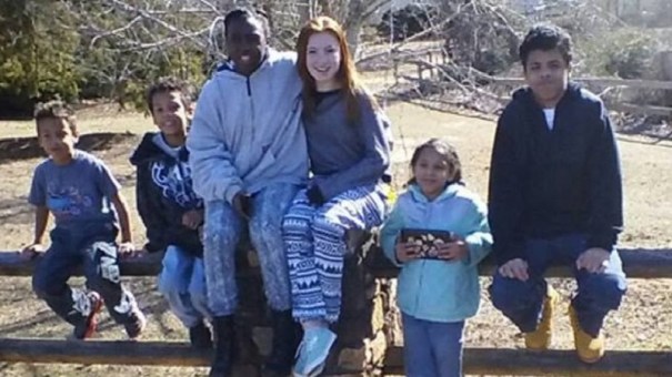 Donald and Crystal Howard with their four children