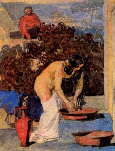 David and Bathsheba, by Ivanov Alexander Andreevich, 1843