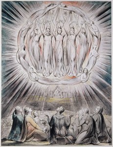 The Angels Appearing to the Shepherds, by William Blake, 1809