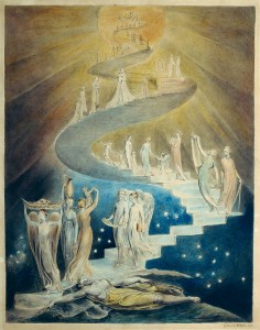 Jacob's Dream, by William Blake, 1805