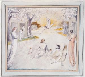 The River of Life c.1805 by William Blake 1757-1827