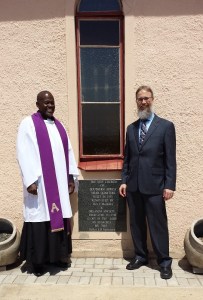 At the headquarters of the New Church of Southern Africa, 6504 Mooki St., Orlando East, Soweto, Johannesburg