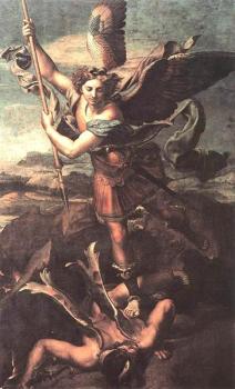 Saint Michael Vanquishing Satan, by Raphael