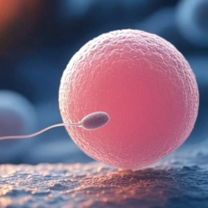 Egg and Sperm AI artwork