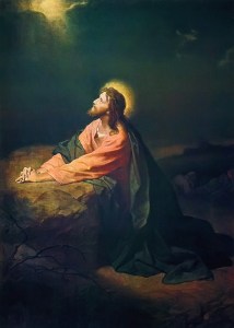 Christ in Gethsemane, by Heinrich Hofmann (1824–1911)